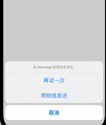 东兴apple维修iPhone上无法正常发送iMessage信息