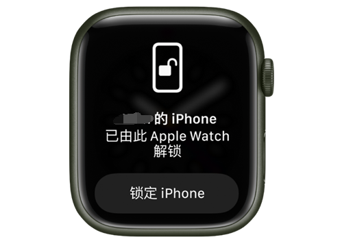 东兴苹果手机维修分享用 AppleWatch 解锁配备面容 ID 的 iPhone方法 